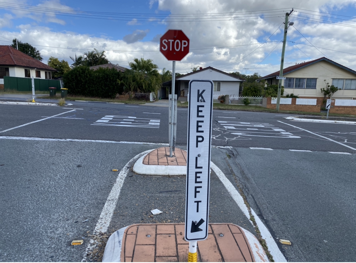 Road safely signposts